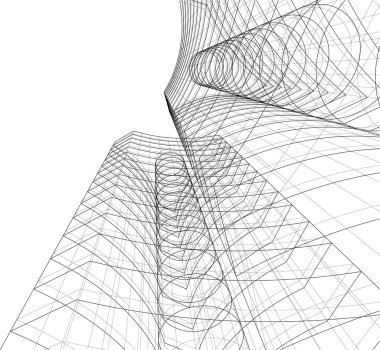 soyut mimari duvar kağıdı, dijital arkaplan