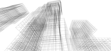 soyut mimari duvar kağıdı, dijital arkaplan