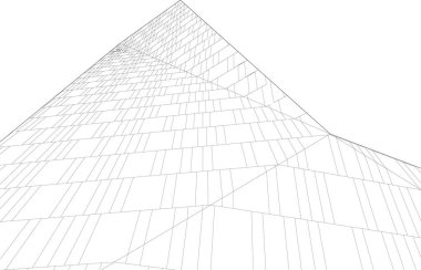 soyut mimari duvar kağıdı, dijital arkaplan