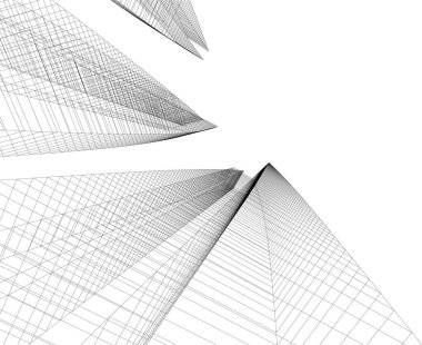 soyut mimari duvar kağıdı, dijital arkaplan