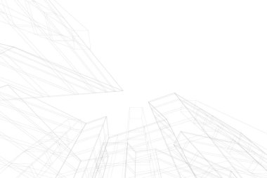 soyut mimari duvar kağıdı, dijital arkaplan