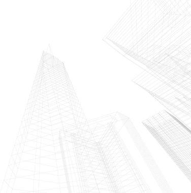 soyut mimari duvar kağıdı, dijital arkaplan