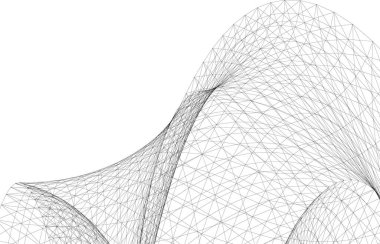 soyut mimari duvar kağıdı, dijital arkaplan