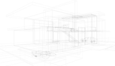 soyut mimari duvar kağıdı, dijital arkaplan