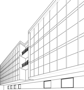 soyut mimari duvar kağıdı, dijital arkaplan