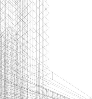 soyut mimari duvar kağıdı, dijital arkaplan