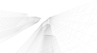 soyut mimari duvar kağıdı, dijital arkaplan