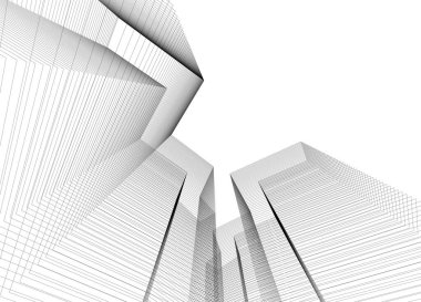 soyut mimari duvar kağıdı, dijital arkaplan