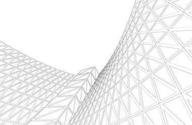 soyut mimari duvar kağıdı, dijital arkaplan