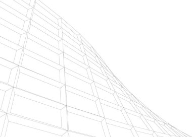 soyut mimari duvar kağıdı, dijital arkaplan