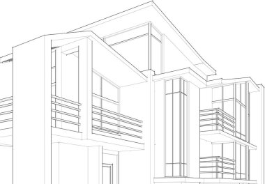 soyut mimari duvar kağıdı, dijital arkaplan