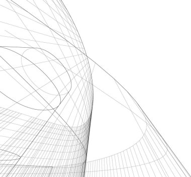 soyut mimari duvar kağıdı, dijital arkaplan