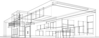 soyut mimari duvar kağıdı, dijital arkaplan