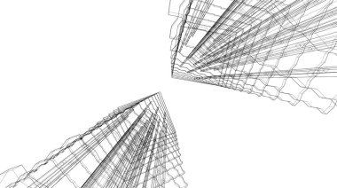 soyut mimari duvar kağıdı, dijital arkaplan