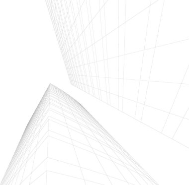 soyut mimari duvar kağıdı, dijital arkaplan