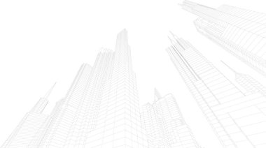 soyut mimari duvar kağıdı, dijital arkaplan