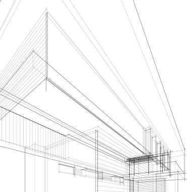 soyut mimari duvar kağıdı, dijital arkaplan