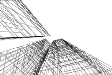 soyut mimari duvar kağıdı, dijital arkaplan