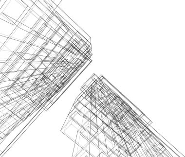 soyut mimari duvar kağıdı, dijital arkaplan