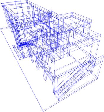 soyut mimari duvar kağıdı, dijital arkaplan