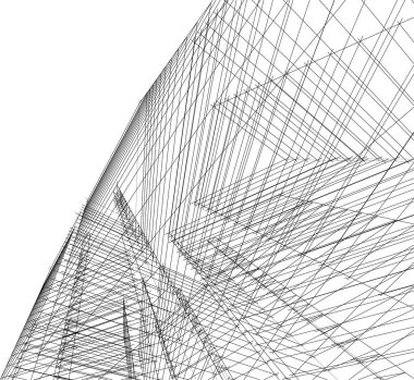 soyut mimari duvar kağıdı, dijital arkaplan