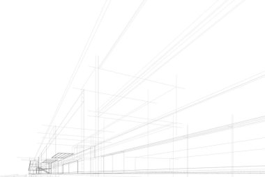 soyut mimari duvar kağıdı, dijital arkaplan