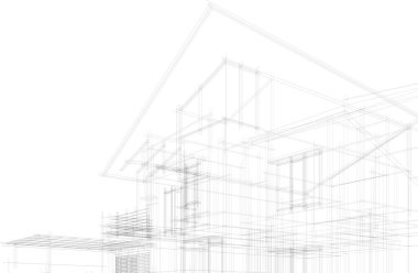 soyut mimari duvar kağıdı, dijital arkaplan