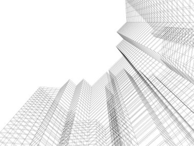 soyut mimari duvar kağıdı, dijital arkaplan