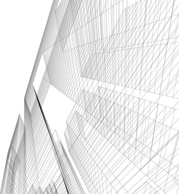 soyut mimari duvar kağıdı, dijital arkaplan