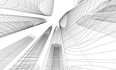 soyut mimari duvar kağıdı, dijital arkaplan