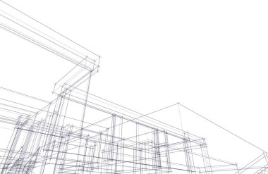 soyut mimari duvar kağıdı, dijital arkaplan