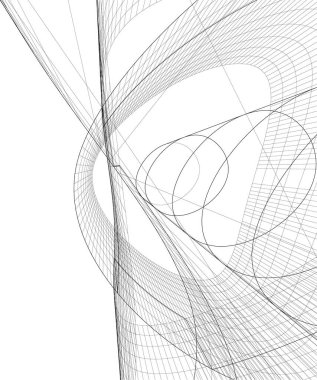 soyut mimari duvar kağıdı, dijital arkaplan