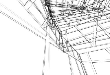 soyut mimari duvar kağıdı, dijital arkaplan