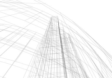 soyut mimari duvar kağıdı, dijital arkaplan