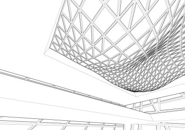 soyut mimari duvar kağıdı, dijital arkaplan