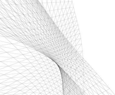 soyut mimari duvar kağıdı, dijital arkaplan