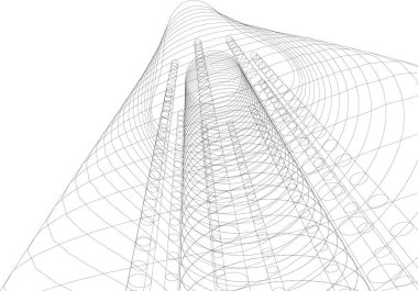 soyut mimari duvar kağıdı, dijital arkaplan