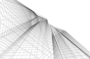 soyut mimari duvar kağıdı, dijital arkaplan