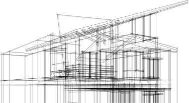 soyut mimari duvar kağıdı, dijital arkaplan