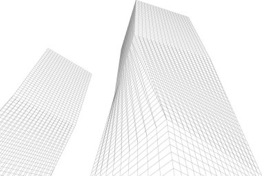 soyut mimari duvar kağıdı, dijital arkaplan