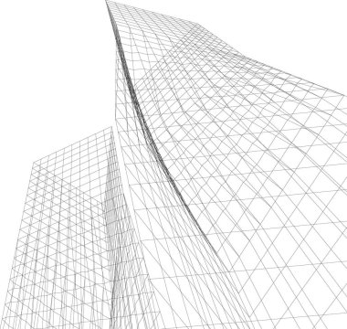 soyut mimari duvar kağıdı, dijital arkaplan