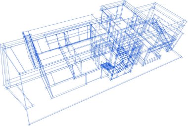 soyut mimari duvar kağıdı, dijital arkaplan
