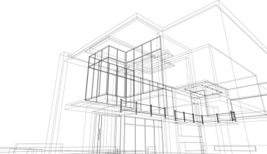 soyut mimari duvar kağıdı, dijital arkaplan