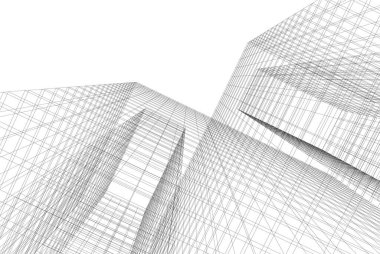 soyut mimari duvar kağıdı, dijital arkaplan