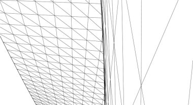 soyut mimari duvar kağıdı, dijital arkaplan