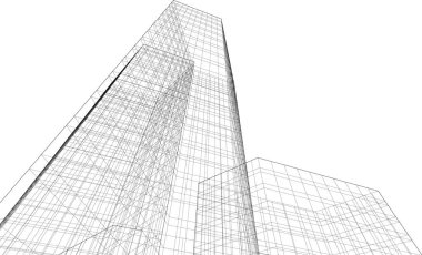 soyut mimari duvar kağıdı, dijital arkaplan