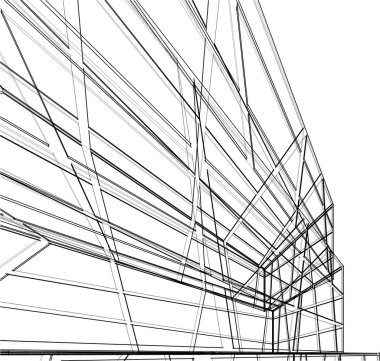 soyut mimari duvar kağıdı, dijital arkaplan