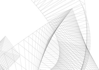 soyut mimari duvar kağıdı, dijital arkaplan