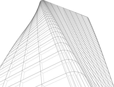 soyut mimari duvar kağıdı, dijital arkaplan