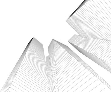 soyut mimari duvar kağıdı, dijital arkaplan